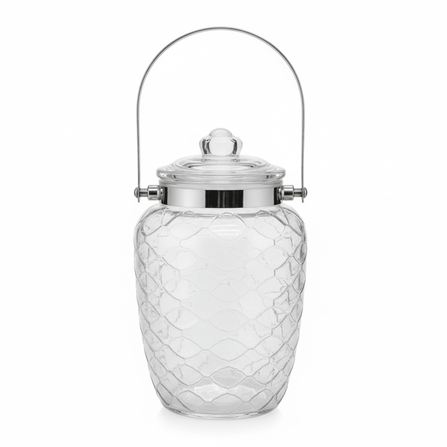 Home Mark Airtight Glass Jar with Swing Handle & Lid — 2100ml - Al Kabayel Discount CentreHome Mark Airtight Glass Jar with Swing Handle & Lid — 2100mlJars & Food SaversHOME MARKAl Kabayel Discount Centre