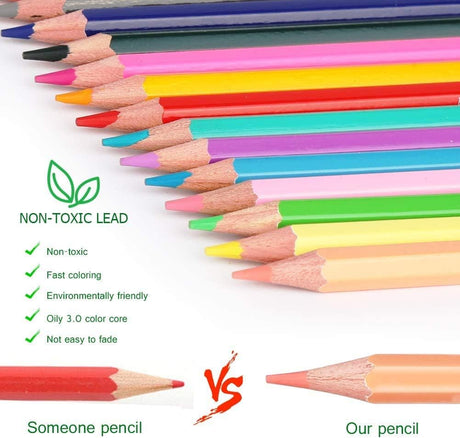 Hong Wei 12pcs Color Pencils, Advanced Color Hexagon Pencil, HW - CP - 1201GA - Al Kabayel Discount CentreHong Wei 12pcs Color Pencils, Advanced Color Hexagon Pencil, HW - CP - 1201GAColor PencilsHONG WEIAl Kabayel Discount Centre