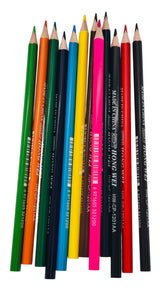 HONG WEI 12pcs Color Pencils, Advanced Color Hexagonal Pencils - Al Kabayel Discount CentreHONG WEI 12pcs Color Pencils, Advanced Color Hexagonal PencilsColor PencilsHONG WEIAl Kabayel Discount Centre
