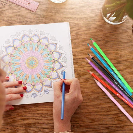 Hong Wei 24pcs Color Pencils, Advanced Color Hexagon Pencil, HW - CP - 2401GA - Al Kabayel Discount CentreHong Wei 24pcs Color Pencils, Advanced Color Hexagon Pencil, HW - CP - 2401GAColor PencilsHONG WEIAl Kabayel Discount Centre