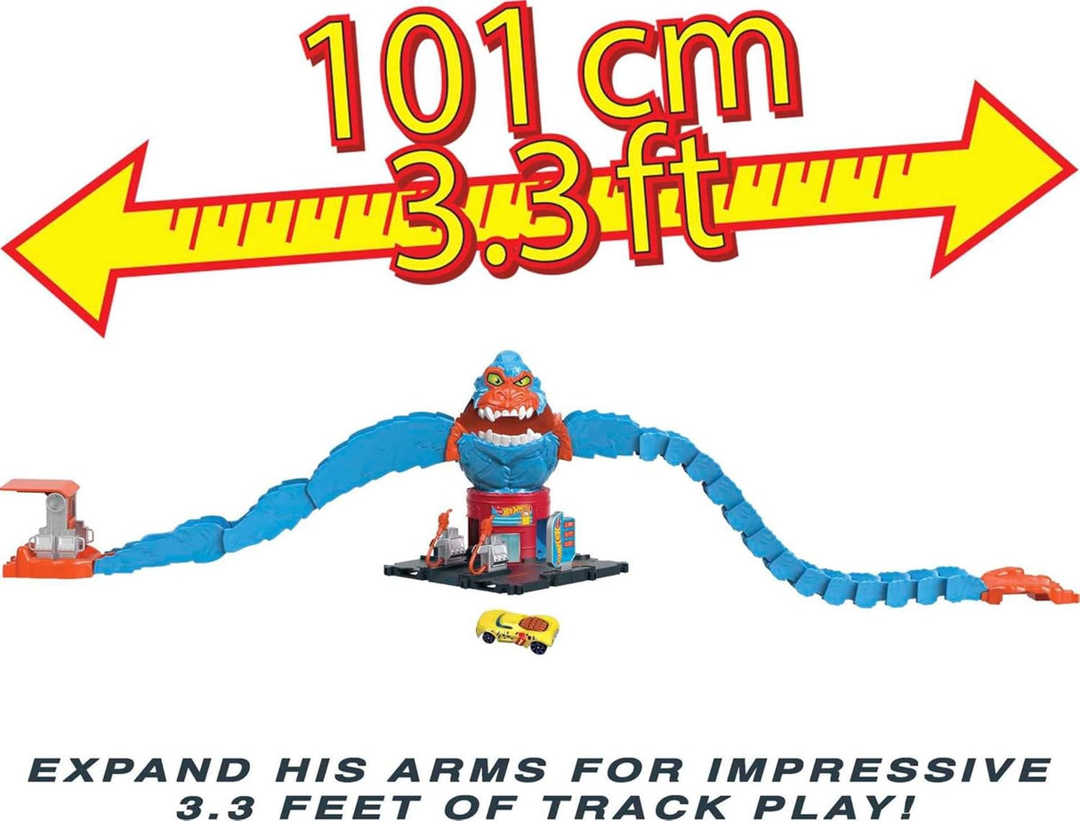 Hot Wheels City Nemesis, Wreck & Ride Gorilla Attack 101cm, Connect - Expand - Create, HDR30 - Al Kabayel Discount CentreHot Wheels City Nemesis, Wreck & Ride Gorilla Attack 101cm, Connect - Expand - Create, HDR30Toys for boysHOT WHEELSAl Kabayel Discount Centre