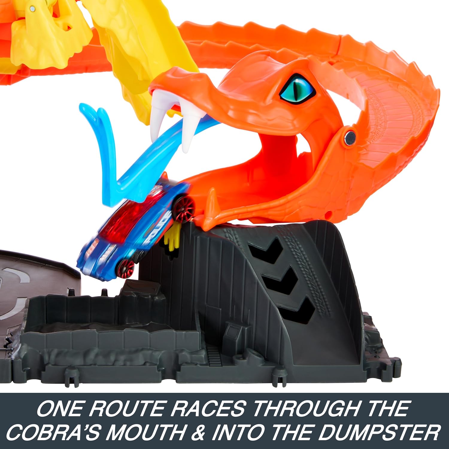 Hot Wheels Rex, Pizza Slam Cobra Attack, Connect-Expand-Create