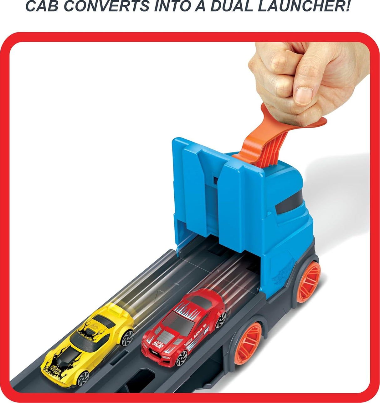 Hot Wheels Speedway Hauler 2 Meter, Assemble and Launch Through Track, GVG37 - Al Kabayel Discount CentreHot Wheels Speedway Hauler 2 Meter, Assemble and Launch Through Track, GVG37Toys for boysHOT WHEELSAl Kabayel Discount Centre