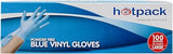 Hotpack 100pcs Powder Free Blue Vinyl Gloves Large 105mm - Al Kabayel Discount CentreHotpack 100pcs Powder Free Blue Vinyl Gloves Large 105mmDisposablesHOTPACKAl Kabayel Discount Centre