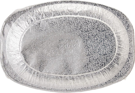 Hotpack 10pcs Disposable Aluminium Foil Platter 14" - Al Kabayel Discount CentreHotpack 10pcs Disposable Aluminium Foil Platter 14"DisposablesHOTPACKAl Kabayel Discount Centre