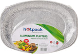 Hotpack 10pcs Disposable Aluminium Foil Platter 14" - Al Kabayel Discount CentreHotpack 10pcs Disposable Aluminium Foil Platter 14"DisposablesHOTPACKAl Kabayel Discount Centre