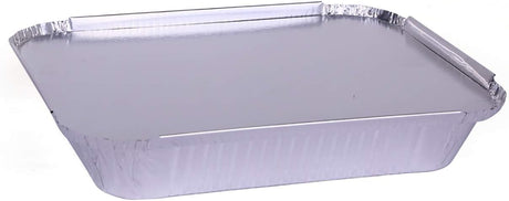 Hotpack 10pcs Rectangular Aluminium Containers with Lid 1200cc - Al Kabayel Discount CentreHotpack 10pcs Rectangular Aluminium Containers with Lid 1200ccDisposablesHOTPACKAl Kabayel Discount Centre