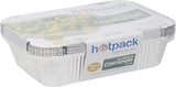 Hotpack 10pcs Rectangular Aluminium Containers with Lid 1850cc - Al Kabayel Discount CentreHotpack 10pcs Rectangular Aluminium Containers with Lid 1850ccDisposablesHOTPACKAl Kabayel Discount Centre