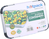 Hotpack 10pcs Rectangular Aluminium Containers with Lid 890cc - Al Kabayel Discount CentreHotpack 10pcs Rectangular Aluminium Containers with Lid 890ccDisposablesHOTPACKAl Kabayel Discount Centre