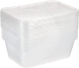 Hotpack 10pcs Rectangular Microwaveable Container with Lid 750ml - Al Kabayel Discount CentreHotpack 10pcs Rectangular Microwaveable Container with Lid 750mlDisposablesHOTPACKAl Kabayel Discount Centre