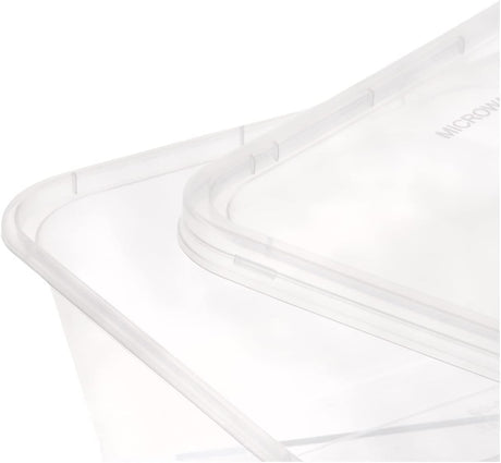Hotpack 10pcs Rectangular Microwaveable Container with Lid 750ml - Al Kabayel Discount CentreHotpack 10pcs Rectangular Microwaveable Container with Lid 750mlDisposablesHOTPACKAl Kabayel Discount Centre