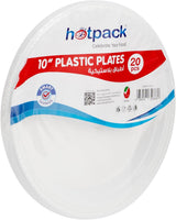 Hotpack 20pcs Round Plastic Plate 10" - Al Kabayel Discount CentreHotpack 20pcs Round Plastic Plate 10"DisposablesHOTPACKAl Kabayel Discount Centre
