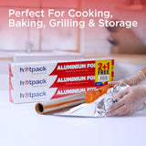 Hotpack 2+1 Aluminium Foil 7.75m*45cm, 37.5sq.ft, Cooking - Storing - Wrapping - Al Kabayel Discount CentreHotpack 2+1 Aluminium Foil 7.75m*45cm, 37.5sq.ft, Cooking - Storing - WrappingJars & Food SaversHOTPACKAl Kabayel Discount Centre