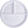 Hotpack 25pcs Round 3 Compartment Plastic Plate 10" - Al Kabayel Discount CentreHotpack 25pcs Round 3 Compartment Plastic Plate 10"DisposablesHOTPACKAl Kabayel Discount Centre