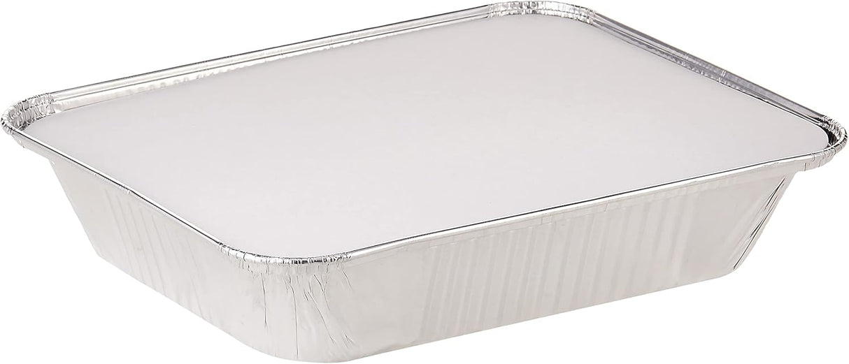 Hotpack 5pcs Rectangular Aluminium Containers with Lid 3650cc - Al Kabayel Discount CentreHotpack 5pcs Rectangular Aluminium Containers with Lid 3650ccDisposablesHOTPACKAl Kabayel Discount Centre