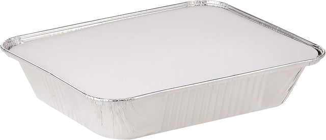 Hotpack 5pcs Rectangular Aluminium Containers with Lid 3650cc - Al Kabayel Discount CentreHotpack 5pcs Rectangular Aluminium Containers with Lid 3650ccDisposablesHOTPACKAl Kabayel Discount Centre