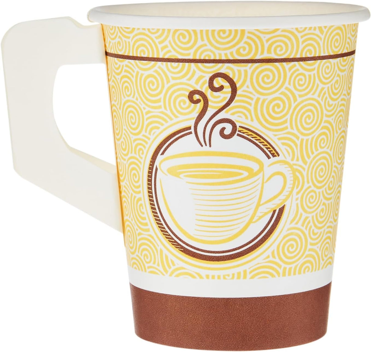 Hotpack 9oz Printed Paper Cups with Handle – Heavy Duty Coffee Cups (50 Count) - Al Kabayel Discount CentreHotpack 9oz Printed Paper Cups with Handle – Heavy Duty Coffee Cups (50 Count)DisposablesHOTPACKAl Kabayel Discount Centre