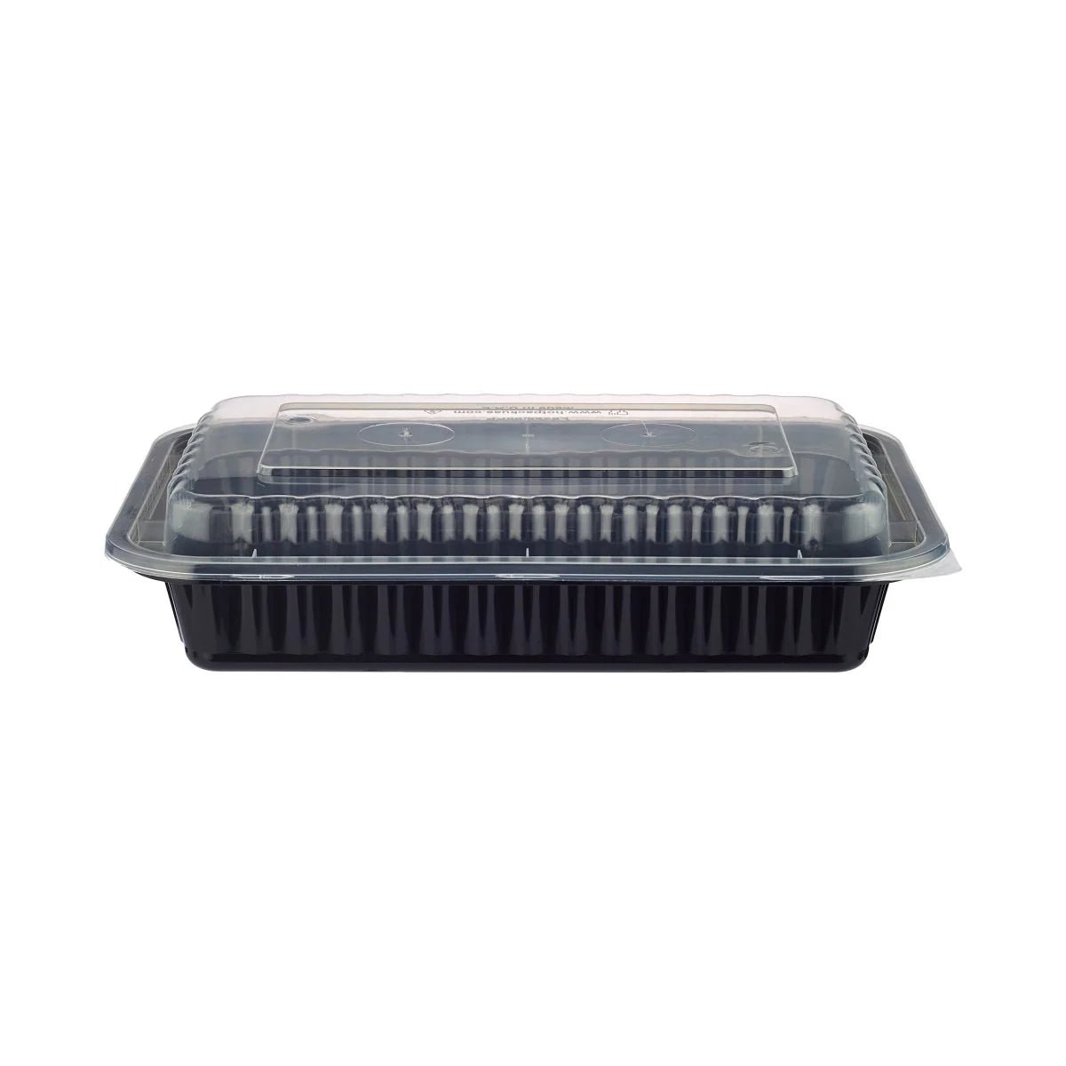 Hotpack Classique Range 5pcs Rectangular Black Base Container with Lid 28oz - Al Kabayel Discount CentreHotpack Classique Range 5pcs Rectangular Black Base Container with Lid 28ozDisposablesHOTPACKAl Kabayel Discount Centre