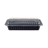 Hotpack Classique Range 5pcs Rectangular Black Base Container with Lid 28oz - Al Kabayel Discount CentreHotpack Classique Range 5pcs Rectangular Black Base Container with Lid 28ozDisposablesHOTPACKAl Kabayel Discount Centre