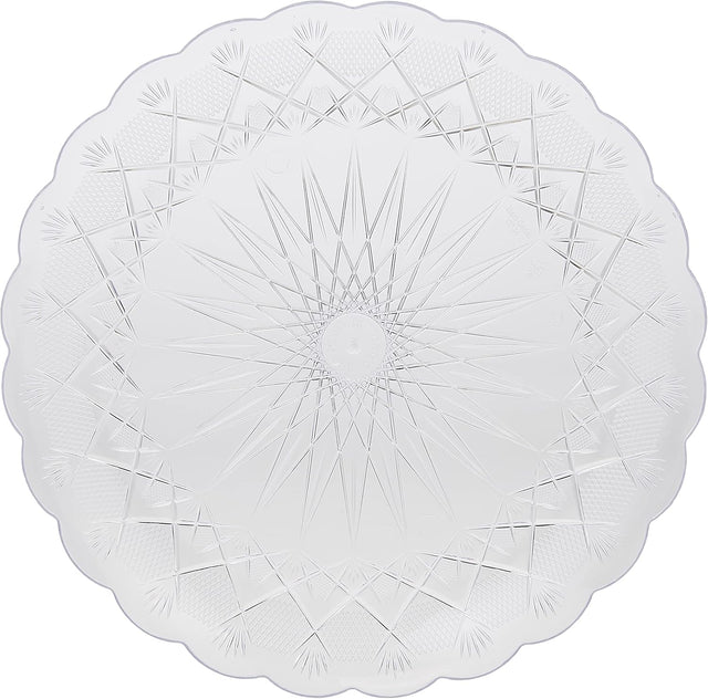 Hotpack Classique Range 5pcs Round Crystal Plate 30cm - Al Kabayel Discount CentreHotpack Classique Range 5pcs Round Crystal Plate 30cmDisposablesHOTPACKAl Kabayel Discount Centre