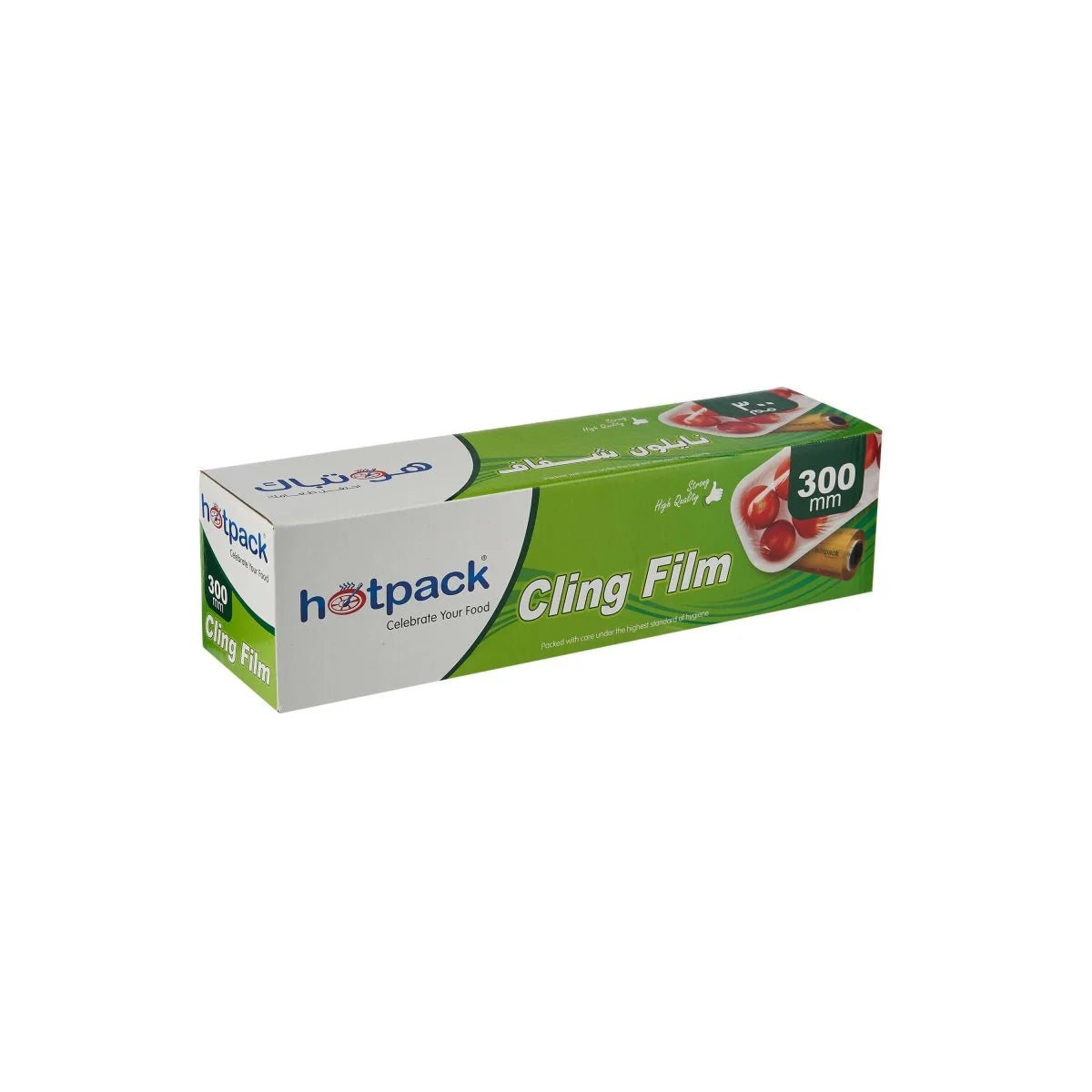 Hotpack Cling Film 300mm Width, 1000g Gross Weight, Wrapping ang Storing - Al Kabayel Discount CentreHotpack Cling Film 300mm Width, 1000g Gross Weight, Wrapping ang StoringJars & Food SaversHOTPACKAl Kabayel Discount Centre