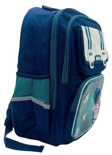 Huachenzx Space Life School Bag 40cm*27cm*16, Navy Blue/Green - Al Kabayel Discount CentreHuachenzx Space Life School Bag 40cm*27cm*16, Navy Blue/GreenSchool BagsHUACHENZXAl Kabayel Discount Centre