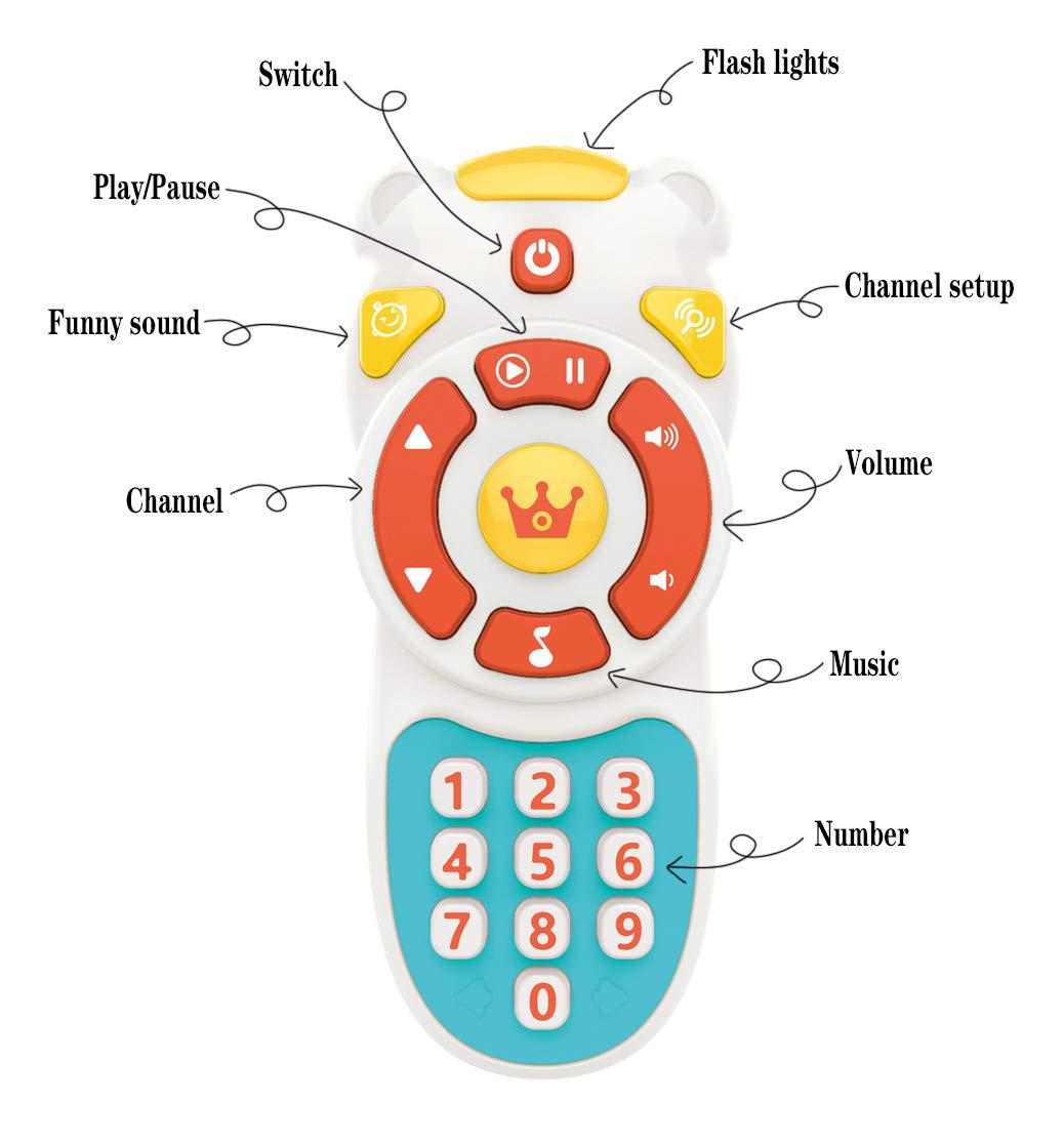Huanger Funny Controller Playset with Music Rhythm, Multifunctional Baby Puzzle for Kids Over 6 Months - Al Kabayel Discount CentreHuanger Funny Controller Playset with Music Rhythm, Multifunctional Baby Puzzle for Kids Over 6 MonthsBaby & toddler toysHUANGERAl Kabayel Discount Centre