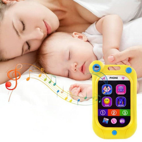 Huanger Intelligent Mobile Phone Playset with Music Rhythm, Multifunctional Phone for Kids Over 6 Months - Al Kabayel Discount CentreHuanger Intelligent Mobile Phone Playset with Music Rhythm, Multifunctional Phone for Kids Over 6 MonthsBaby & toddler toysHUANGERAl Kabayel Discount Centre