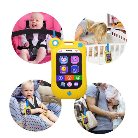 Huanger Intelligent Mobile Phone Playset with Music Rhythm, Multifunctional Phone for Kids Over 6 Months - Al Kabayel Discount CentreHuanger Intelligent Mobile Phone Playset with Music Rhythm, Multifunctional Phone for Kids Over 6 MonthsBaby & toddler toysHUANGERAl Kabayel Discount Centre