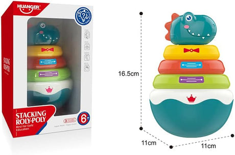 Huanger Stacking Roly - Poly Playset 16.5cm*11cm*11cm, Three - Textured Stackable - Al Kabayel Discount CentreHuanger Stacking Roly - Poly Playset 16.5cm*11cm*11cm, Three - Textured StackableBaby & toddler toysHUANGERAl Kabayel Discount Centre