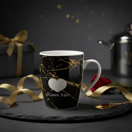 I Love You Black & Gold Ceramic Mug – 300ml | Premium Gift Mug - Al Kabayel Discount CentreI Love You Black & Gold Ceramic Mug – 300ml | Premium Gift MugMugsAKDCAl Kabayel Discount Centre