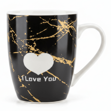 I Love You Black & Gold Ceramic Mug – 300ml | Premium Gift Mug - Al Kabayel Discount CentreI Love You Black & Gold Ceramic Mug – 300ml | Premium Gift MugMugsAKDCAl Kabayel Discount Centre