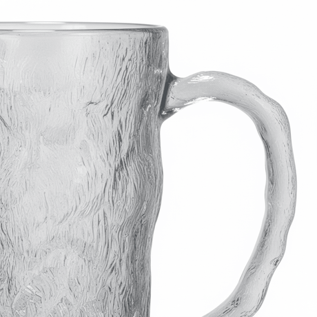 Ice Crackle Glass Mug – 350ml - Al Kabayel Discount CentreIce Crackle Glass Mug – 350mlMugsAKDCAl Kabayel Discount Centre