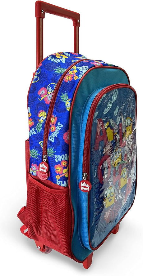 Illumination Minions - The Rise of Gru 5 - in - 1 School Set Includes 18" Trolley Bag, Lunch Bag, Pencil Case, Lunch Box, Water Bottle - Al Kabayel Discount CentreIllumination Minions - The Rise of Gru 5 - in - 1 School Set Includes 18" Trolley Bag, Lunch Bag, Pencil Case, Lunch Box, Water BottleSchool BagsILLUMINATIONAl Kabayel Discount Centre