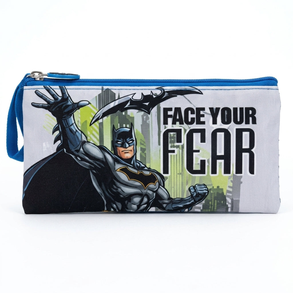 Batman "Face Your Fear" 5-in-1 18-Inch School Trolley Set
