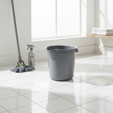 Polytime Plastic Bucket – 10 Litre - Grey / Beige / White