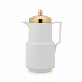Casco White & Gold Vacuum Flask – 1 Litre