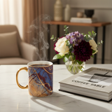 Marble Elegance Ceramic Mug - 300ml
