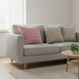 Evlen Soft Cushion –  40×40cm - Pink / Red / Green / Beige