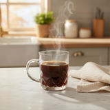 Blinkmax Crystal-Cut Glass Mug - 230ml
