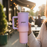 Pexpo Lavender Purple Ombre Stainless Steel Travel Bottle – 1200ml