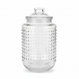 Clear Glass Jar with Lid - 10×8cm / 15×10cm / 20×10cm