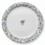 Servewell Round White Melamine Dinner Plate with Floral Design | 28cm