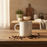 Baralee White Speckled Ceramic Mug - 250ml
