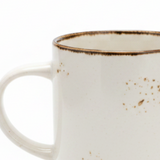 Baralee White Speckled Ceramic Mug - 250ml