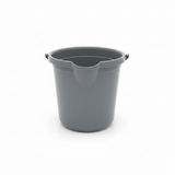 Polytime Plastic Bucket – 10 Litre - Grey / Beige / White