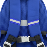 Chrisbella Blue Soft Neoprene Football Kids Backpack – 25×22cm