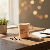 Peach Melamine Mug - 300ml