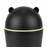 Apex Matte Black & Cream Bear Ear Mini Table Bin - 20×12cm