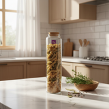 Pishgaman Glass Bottle with Cork Lid — 28cm